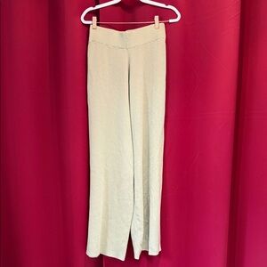 By Together Cream Wide Leg Pants